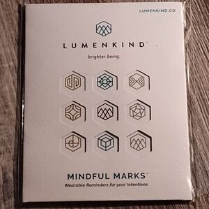 NWT! LUMENKIND Mindful Marks (Stickers)